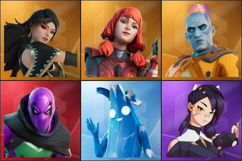 Era, The Imagined, The Origin, Prowler, Polar Peely, Erisa