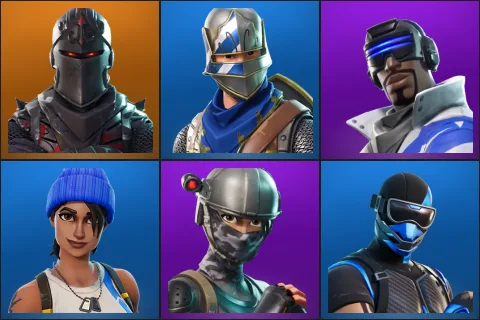 Black Knight, Blue Squire, Blue Striker, Blue Team Leader, Elite Agent, Fixer