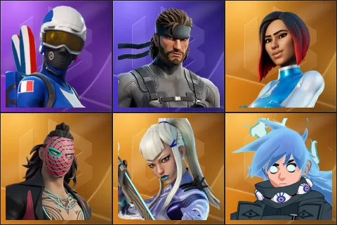 Mogul Master (FRA), Solid Snake, Firebrand, Kado Thorne, Mizuki, Nezumi