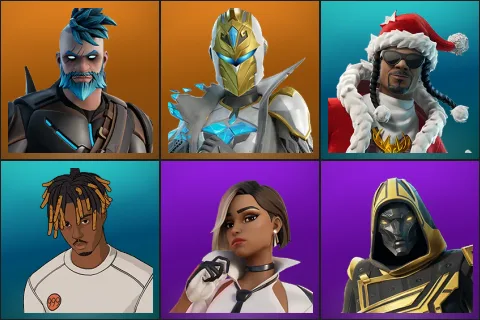 Omegarok, Spectra Knight, Santa Dogg, Slayer Juice WRLD, Antonia, Blitz Knight