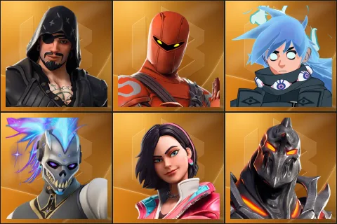 Blackheart, Hybrid, Nezumi, Renzo the Destroyer, Rox, Ruin