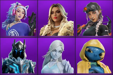 Dasha, Dylan, Elite Jules, Exalted Ice King, Lady Windfrost, Squibbly