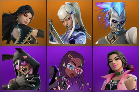 Era, Mizuki, Renzo the Destroyer, Highwire, Imani, Mariposa