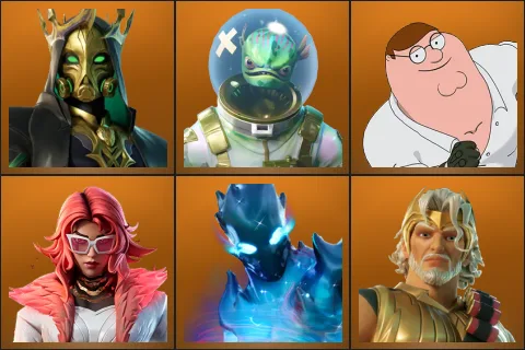 Hades, Leviathan, Peter Griffin, Valeria, Zero, Zeus