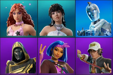 Chappell Roan, Rockstar LISA, Glacial Dummy, Blitz Knight, Carina, Carter Wu