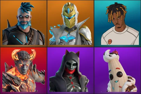 Omegarok, Spectra Knight, Slayer Juice WRLD, Heartbreak Ranger, Felina, Lil Split