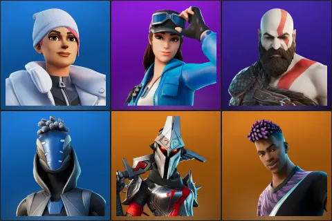 Blizzard Bomber, Cloud Striker, Kratos, Sultura, Eternal Knight, Fade