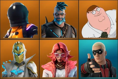 Dark Vanguard, Omegarok, Peter Griffin, Spectra Knight, Valeria, Rap Boy