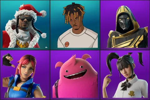 Santa Dogg, Slayer Juice WRLD, Blitz Knight, Explorer Emilie, Yeddy, Yuki Yubari