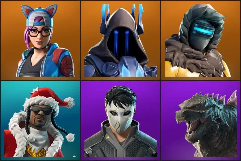 Lynx, The Ice King, Zenith, Santa Dogg, Daigo, Godzilla Evolved