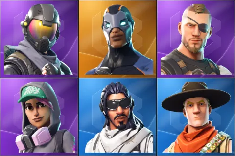 Rogue Agent, Carbide, Battlehawk, Teknique, Absolute Zero, Sash Sergeant