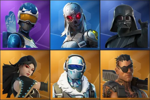 Mogul Master, Zadie, Darth Vader, Era, Frostbite, Joey