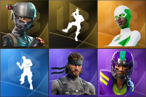 Elite Agent, Take The L, Backlash, Laugh It Up, Solid Snake, Blitz