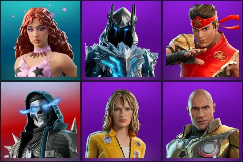 Chappell Roan, Exalted Ice King, FIRE Master Kai, Skull Raider, The Bride, The Foundation (Reforged)
