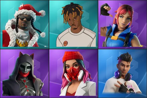 Santa Dogg, Slayer Juice WRLD, Explorer Emilie, Felina, Yulejacket, Chord Kahele