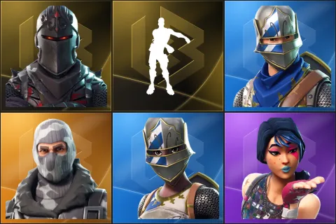 Black Knight, Floss, Blue Squire, Havoc, Royale Knight, Sparkle Specialist