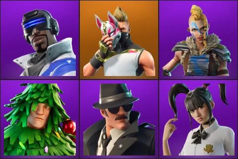 Blue Striker, Drift, Huntress, Lt. Evergreen, Noir, Yuki Yubari