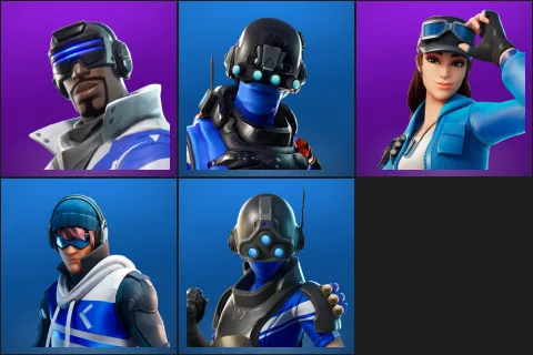 Blue Striker, Carbon Commando, Cloud Striker, Point Patroller, Trilogy