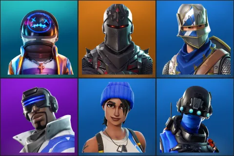 Astro Jack, Black Knight, Blue Squire, Blue Striker, Blue Team Leader, Carbon Commando