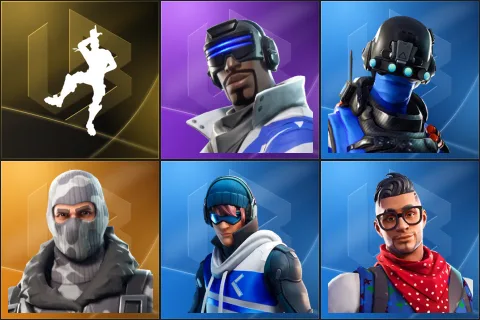 Take The L, Blue Striker, Carbon Commando, Havoc, Point Patroller, Prodigy