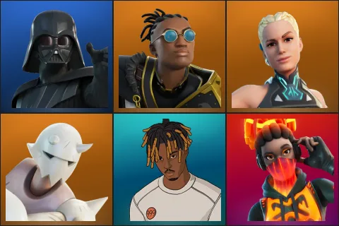 Darth Vader, Malik, Paradigm (Reality-659), Snap, Slayer Juice WRLD, Tectonic Komplex