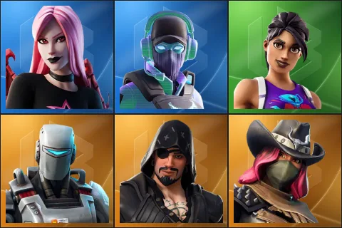 Haze, Breakpoint, World Warrior, A.I.M., Blackheart, Calamity