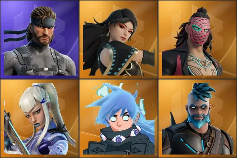 Solid Snake, Era, Kado Thorne, Mizuki, Nezumi, Omegarok