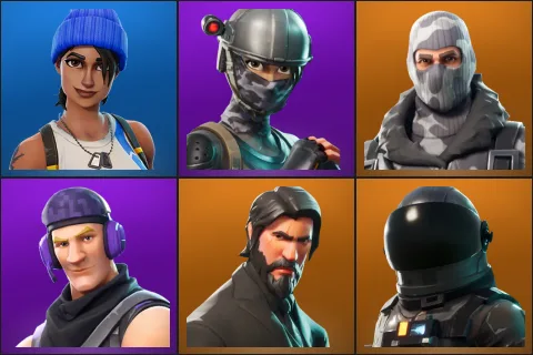 Blue Team Leader, Elite Agent, Havoc, Sub Commander, The Reaper, Dark Voyager