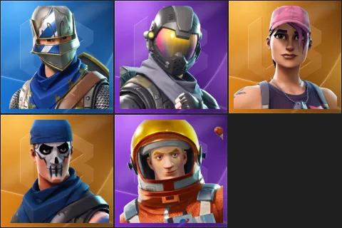 Blue Squire, Rogue Agent, Rose Team Leader, Warpaint, Mission Specialist