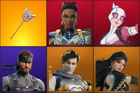 The Axe of Champions 2.0, Shuri, Gwenpool, Solid Snake, Ascendant Midas, Era