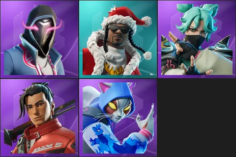 Xander, Santa Dogg, Jade, Kendo, Nyanja