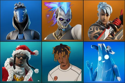 Sultura, Renzo the Destroyer, Ronin, Santa Dogg, Slayer Juice WRLD, Polar Peely