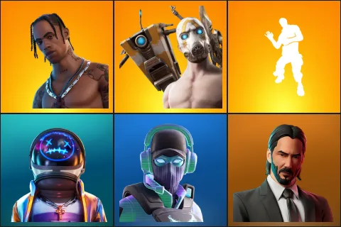 Travis Scott, Psycho Bandit, Laugh It Up, Astro Jack, Breakpoint, John Wick