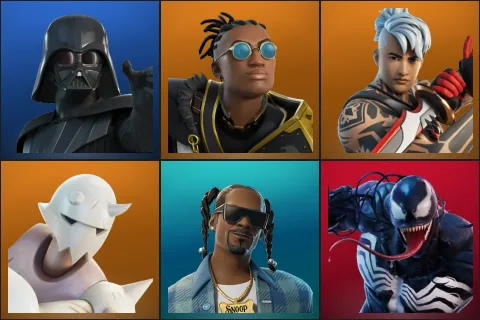 Darth Vader, Malik, Ronin, Snap, Snoop Dogg, Venom