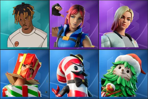 Slayer Juice WRLD, Explorer Emilie, Jackie, Holiday Boxy, Mr. Dappermint, Winterfest Bushranger