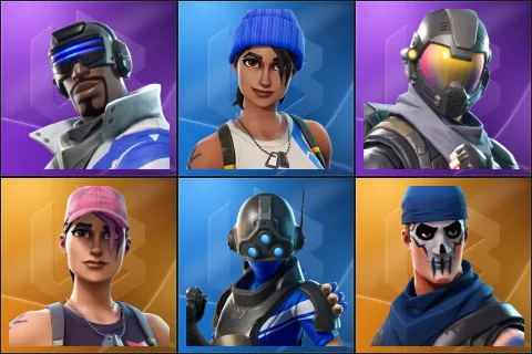 Blue Striker, Blue Team Leader, Rogue Agent, Rose Team Leader, Trilogy, Warpaint
