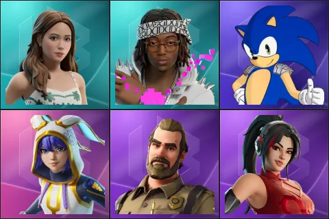 Laufey, Tour Ready Lil Tecca, Sonic the Hedgehog, Bunnii O'Hare, Chief Hopper, Dragonheart Demi