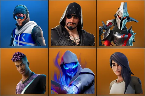 Point Patroller, Blackheart, Eternal Knight, Fade, Fusion, Gear Specialist Maya