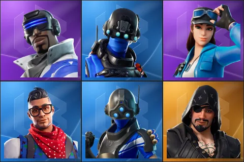 Blue Striker, Carbon Commando, Cloud Striker, Prodigy, Trilogy, Blackheart