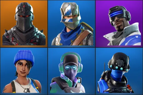 Black Knight, Blue Squire, Blue Striker, Blue Team Leader, Breakpoint, Carbon Commando
