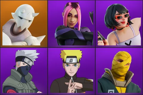 Snap, Adira, Evie, Kakashi Hatake, Naruto Uzumaki, Stormfarer