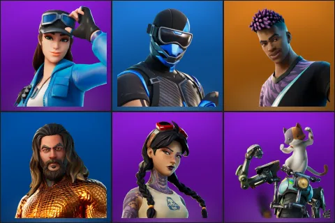 Cloud Striker, Fixer, Fade, Aquaman, Jules, Kit
