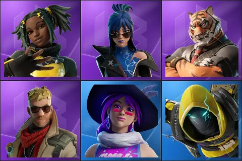 Dara, Hope, Oscar, Vengeance Jones, Reverie, Void Warrior Absenz