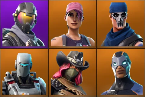 Rogue Agent, Rose Team Leader, Warpaint, A.I.M., Calamity, Carbide