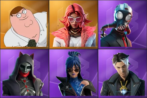 Peter Griffin, Valeria, Chaos Agent, Felina, Hope, Montague