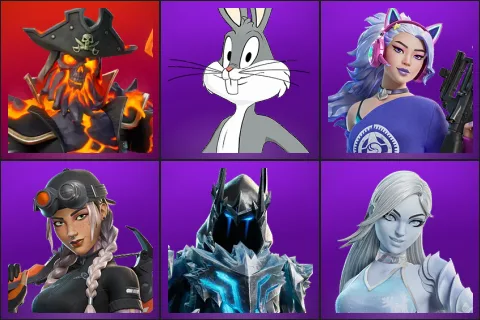 Pyreheart, Bugs Bunny, Dasha, Elite Jules, Exalted Ice King, Lady Windfrost