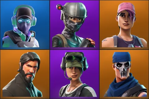 Breakpoint, Elite Agent, Rose Team Leader, The Reaper, Trailblazer, Warpaint