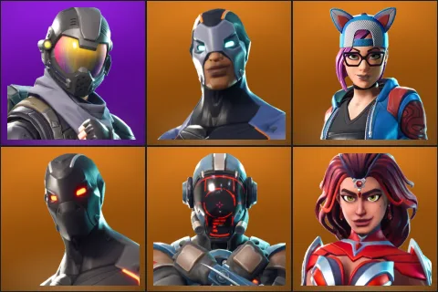 Rogue Agent, Carbide, Lynx, Omega, The Visitor, Valor