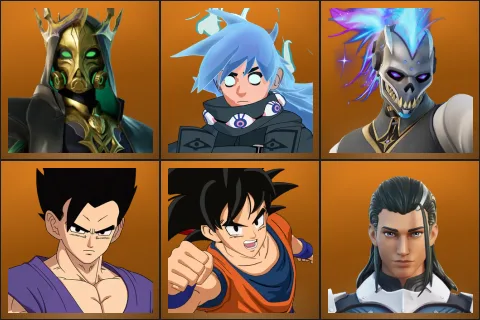 Hades, Nezumi, Renzo the Destroyer, Son Gohan, Son Goku, The Ageless