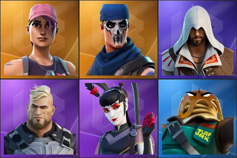 Rose Team Leader, Warpaint, Ezio Auditore, Gunnar, Tsuki 2.0, Major Mancake